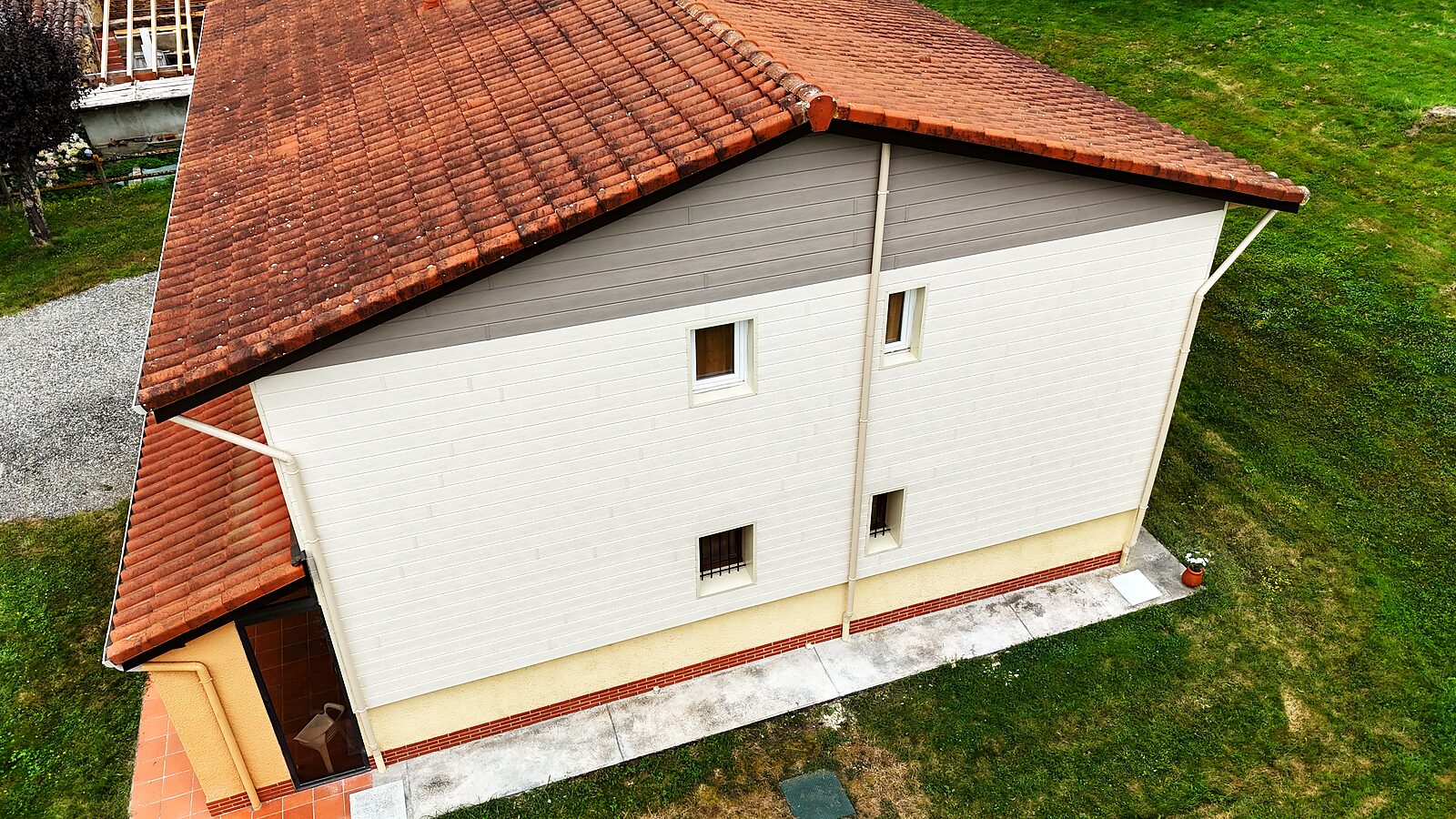 Bardage PVC MEP – habillage de pignon