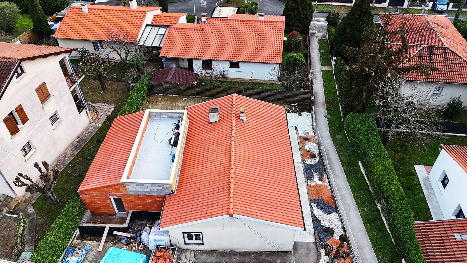 Rénovation de couverture en tuile canal
