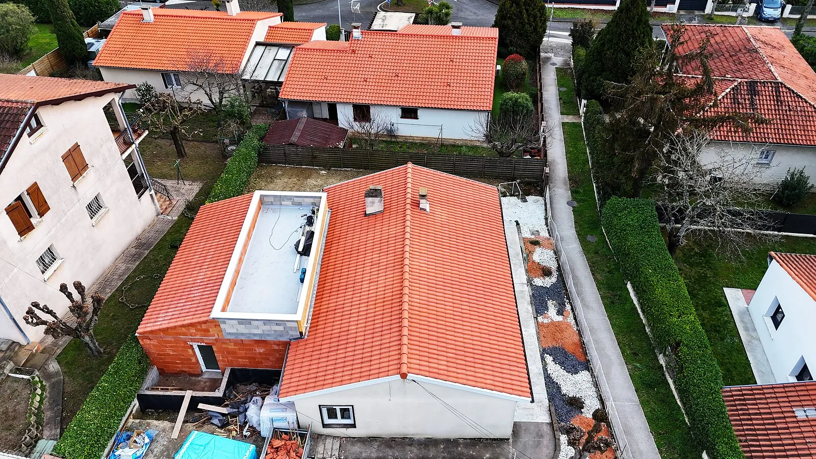 Rénovation de couverture en tuile canal